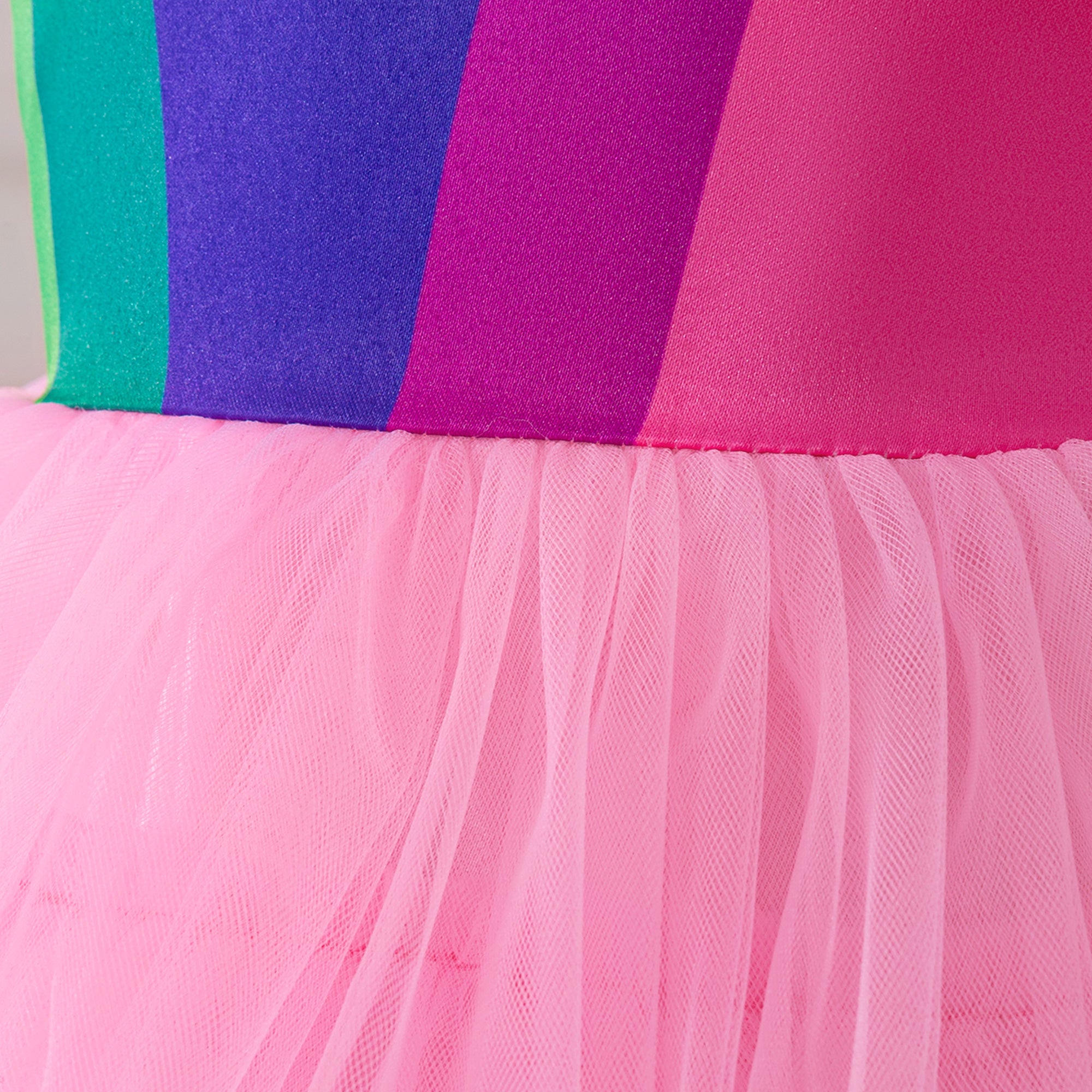 Girls Layered Balloon Dress