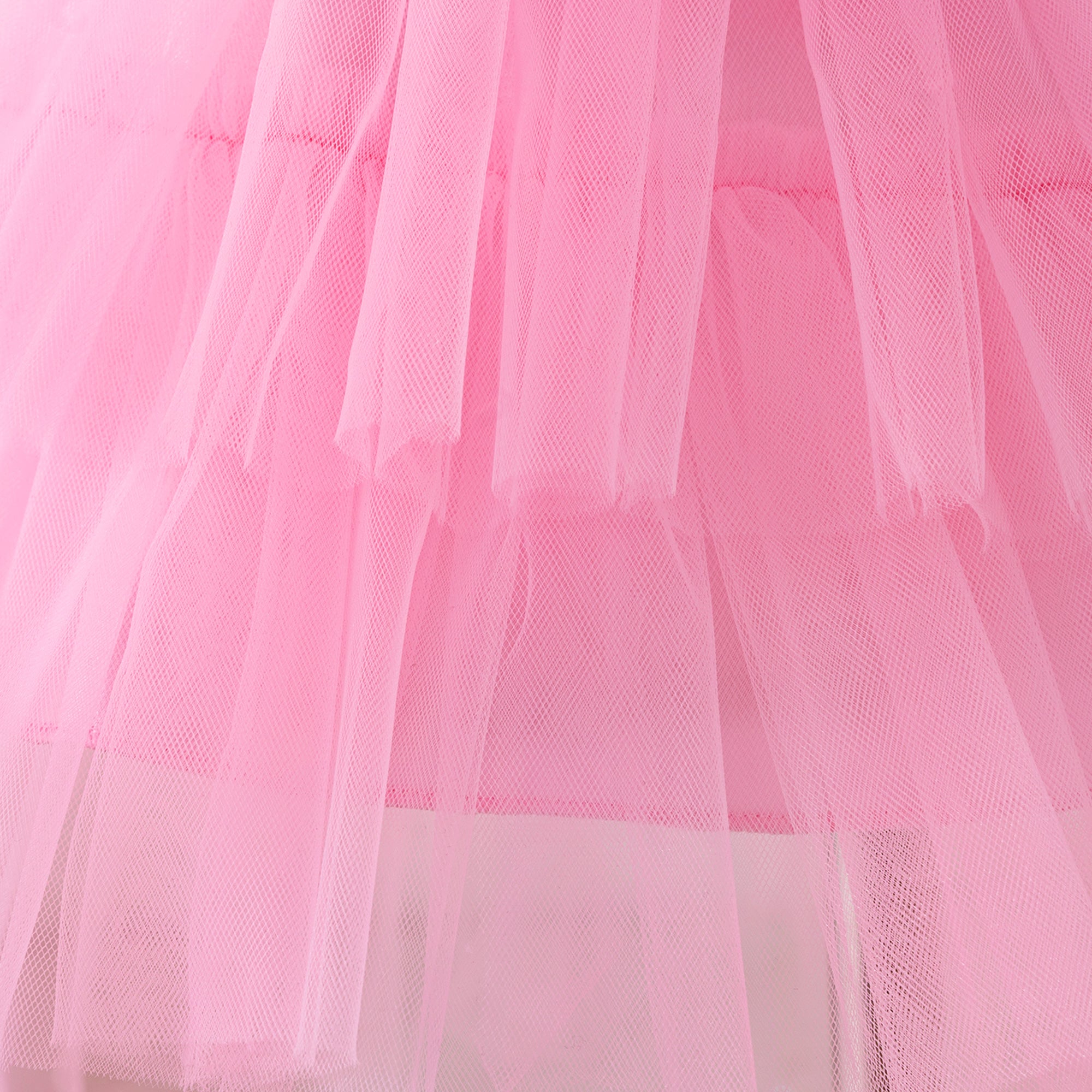 Girls Layered Balloon Dress