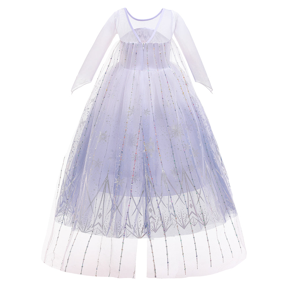 Girls Self Design Embellished Long Sleeves Cotton Maxi Dress