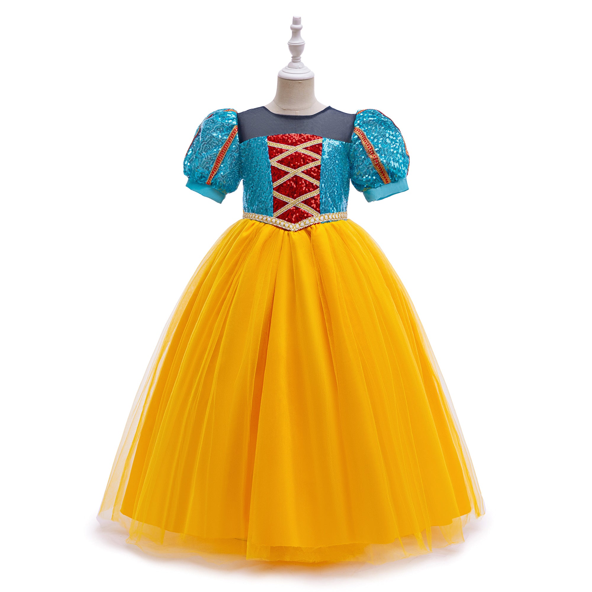 Girls Maxi Gown Dress