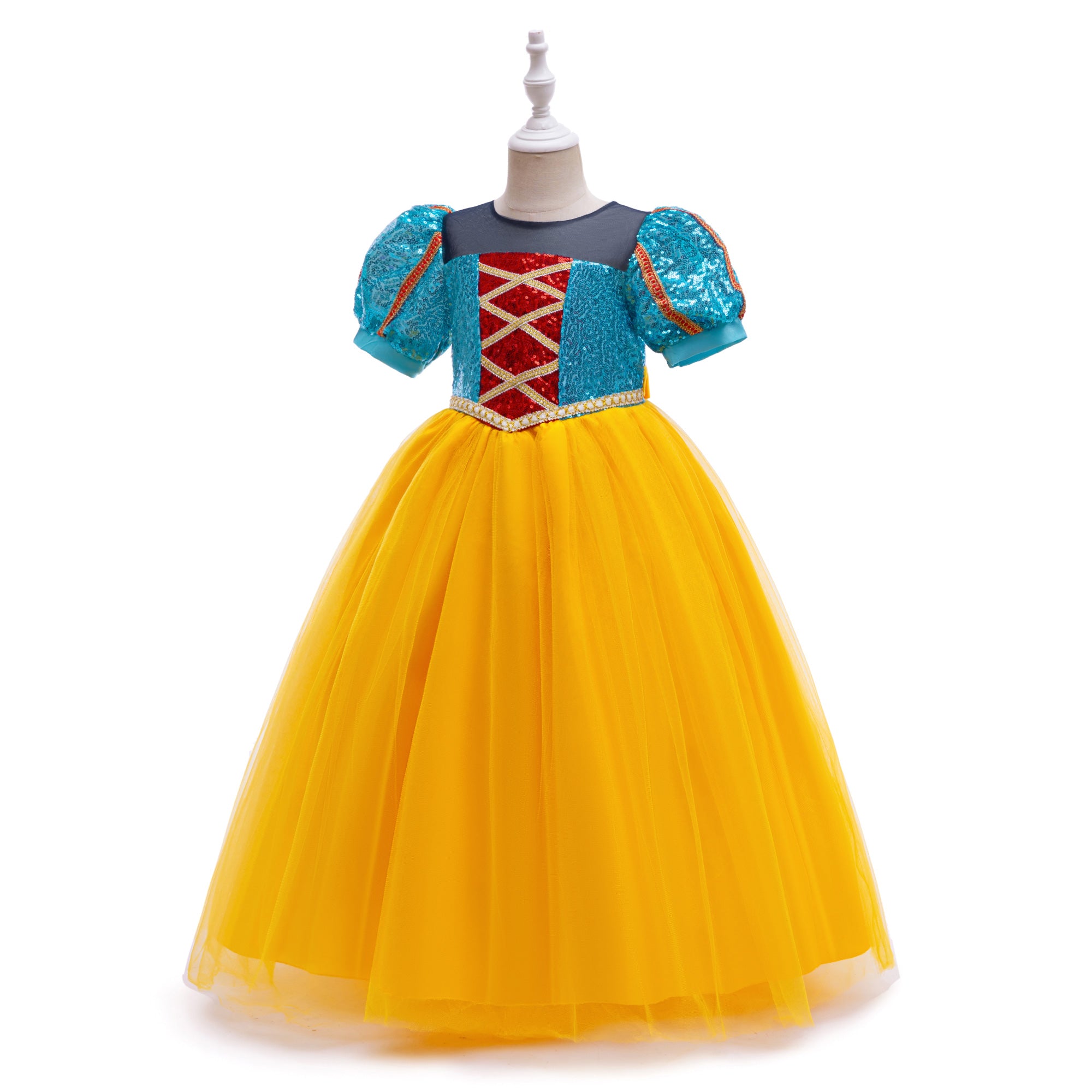 Girls Maxi Gown Dress