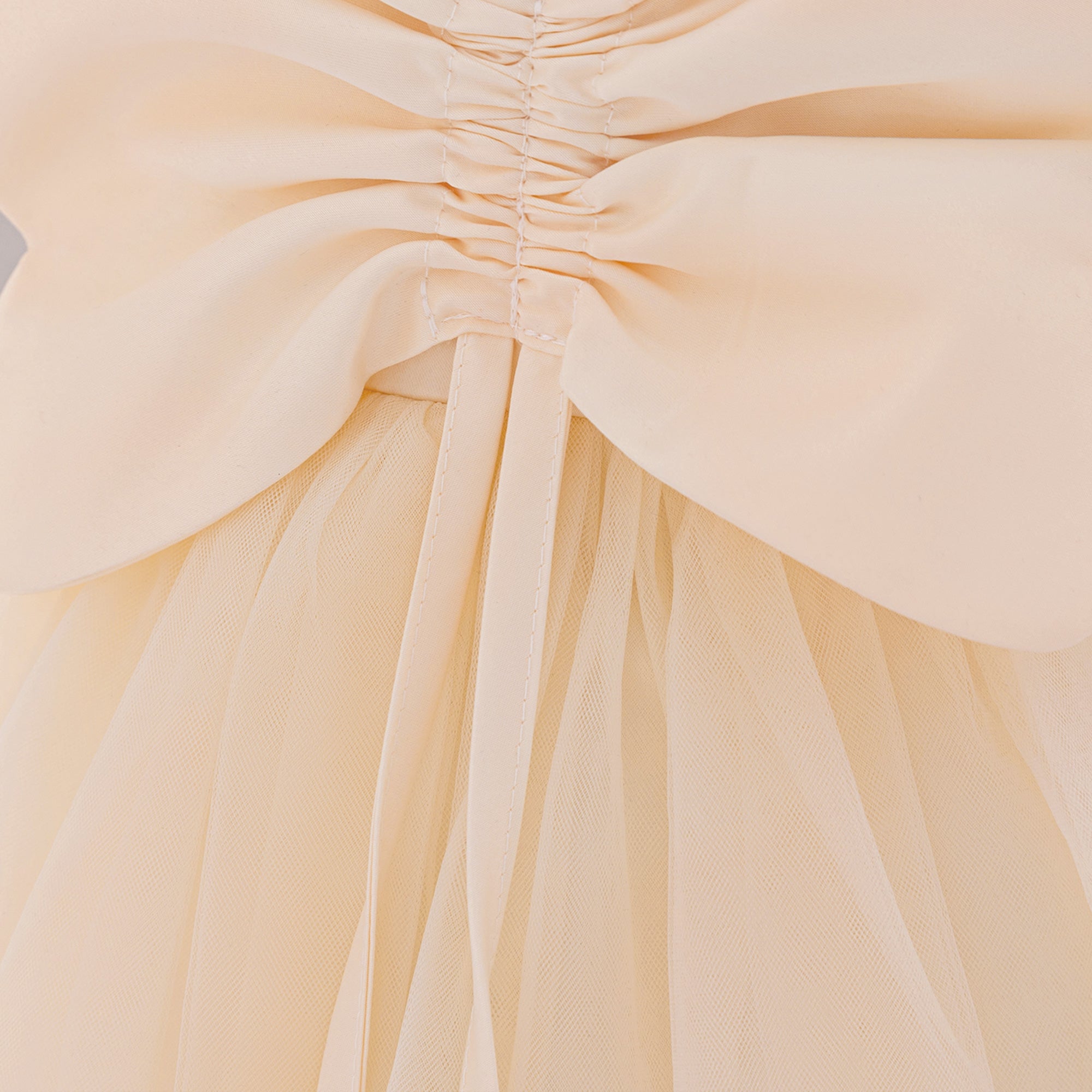 StyleCast x Girl Solid Revolte Flared Sleeve Chiffon A-Line Midi Dress