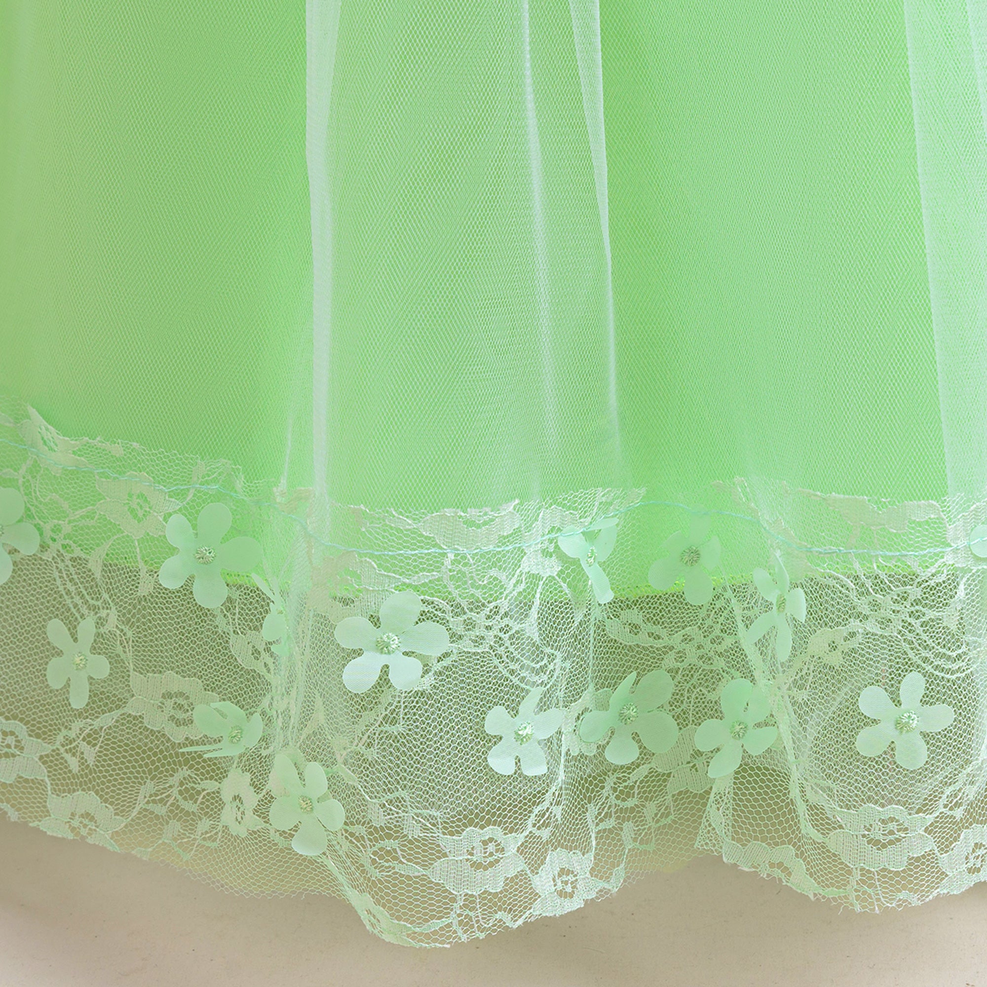 Girls Applique Maxi Dress