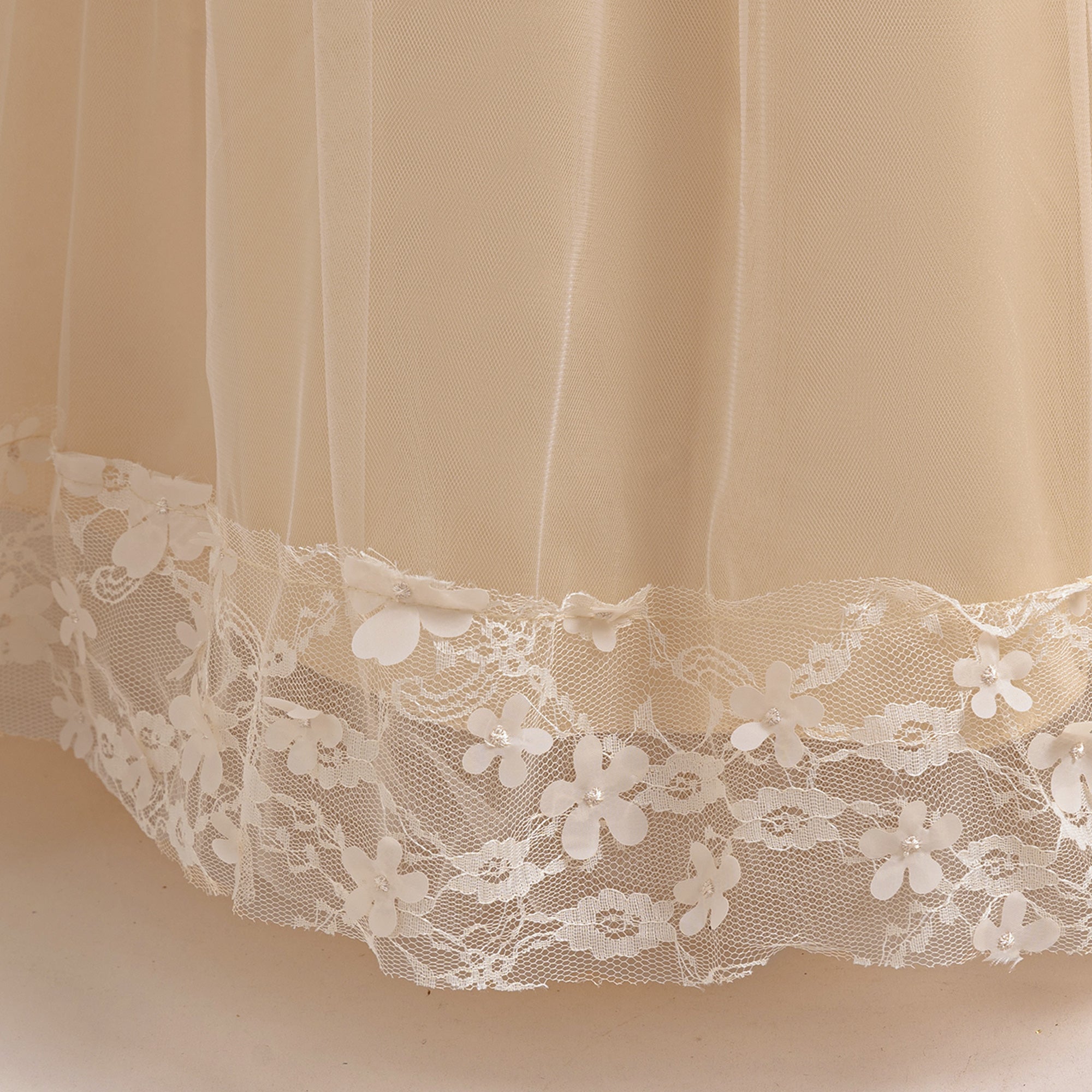 Girls  Applique Maxi Dress