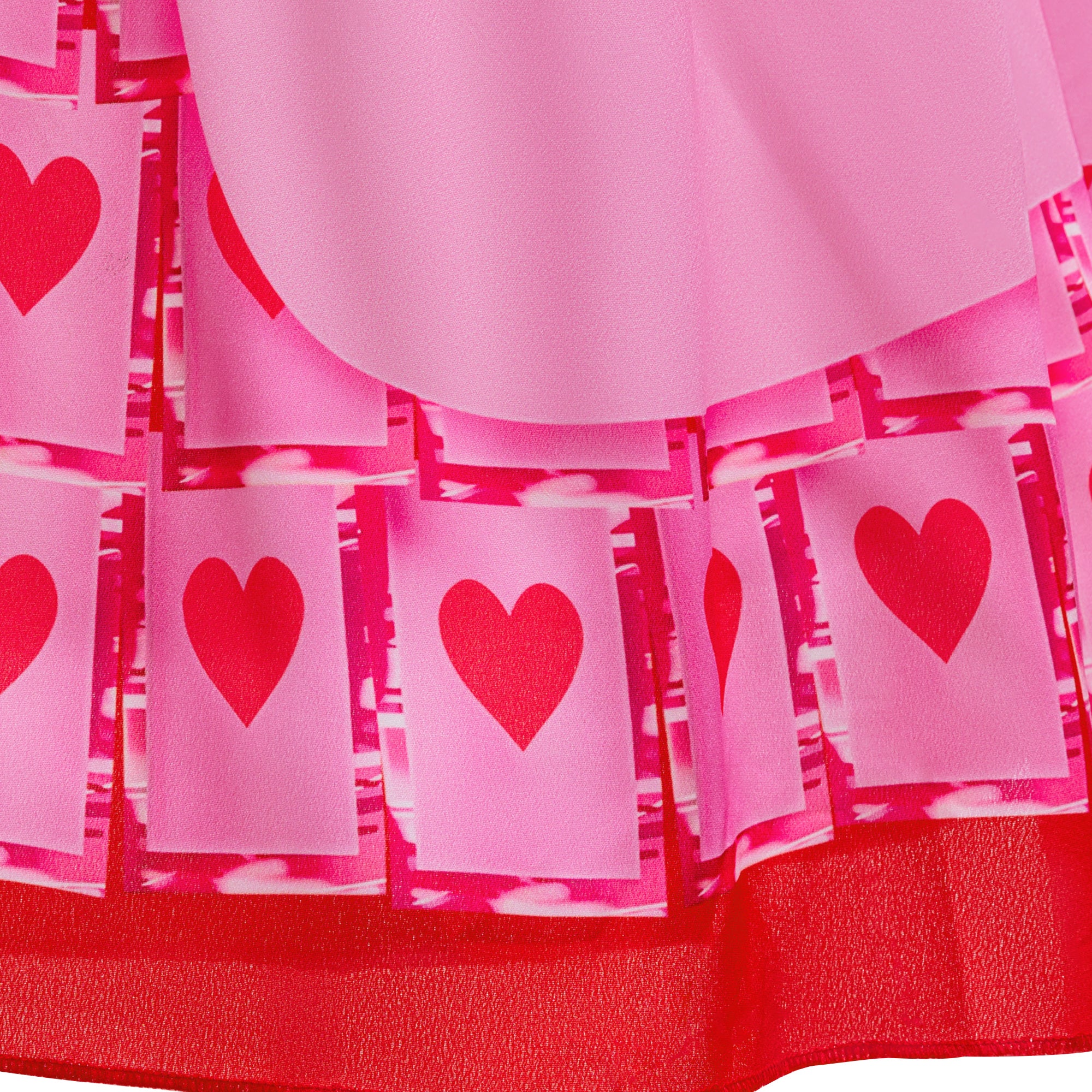 Girls Printed Fit and Flare Mini Dress
