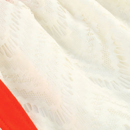 Girls Tie-Up Neck A-Line Dress