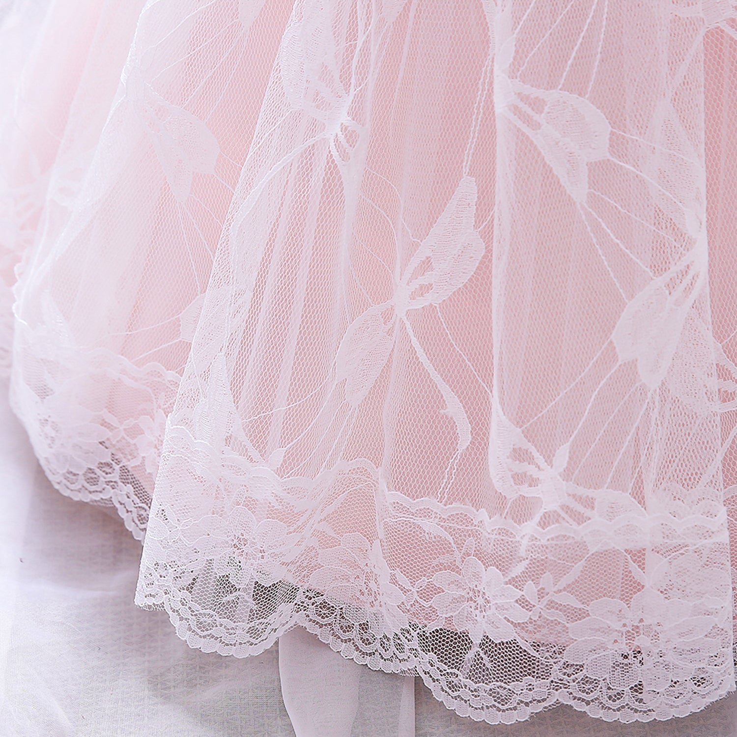 Girls Embellished Bow-Detailed Fit & Flare Dress