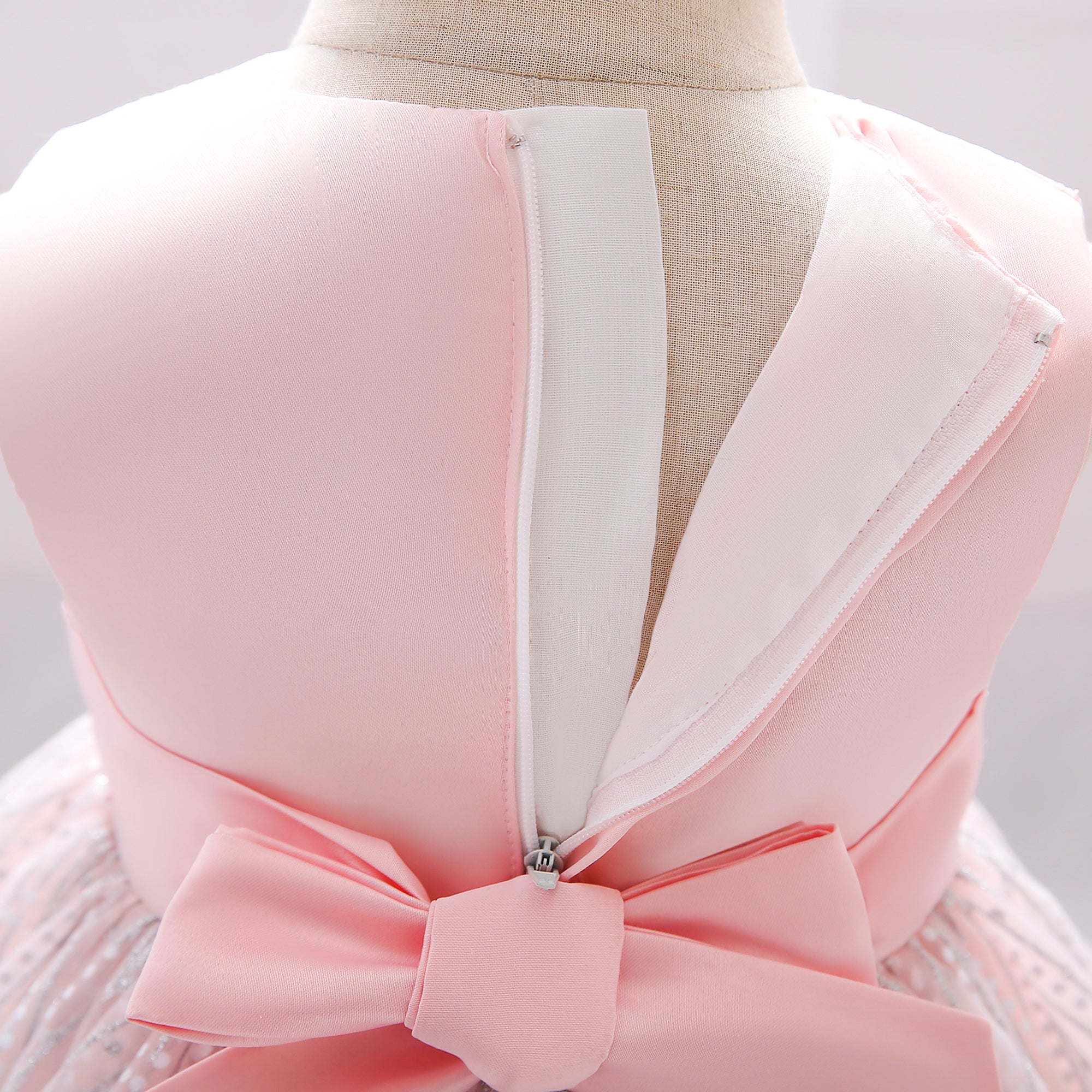 Girls Self Design Fit & Flare Dress