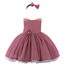 Pink & deco rose Fit & Flare Dress
