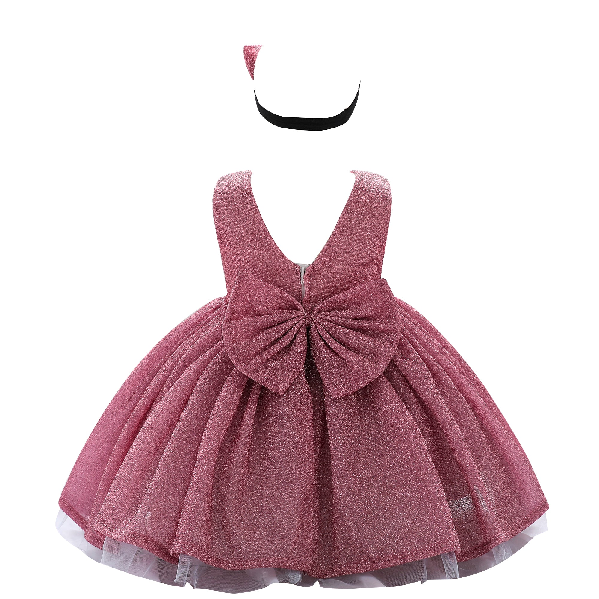 Pink & deco rose Fit & Flare Dress