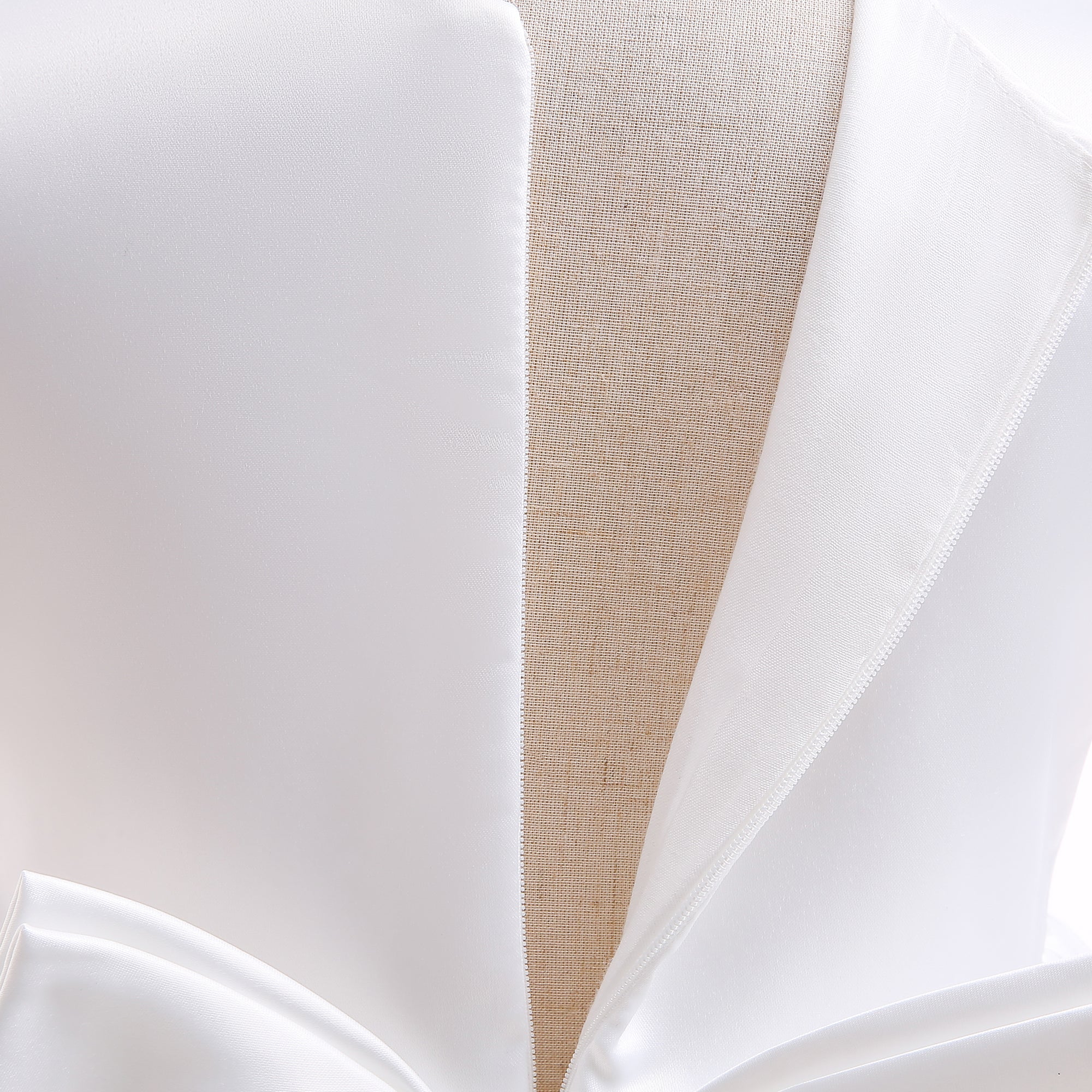 Girls White Puff Sleeve Fit & Flare Midi Dress