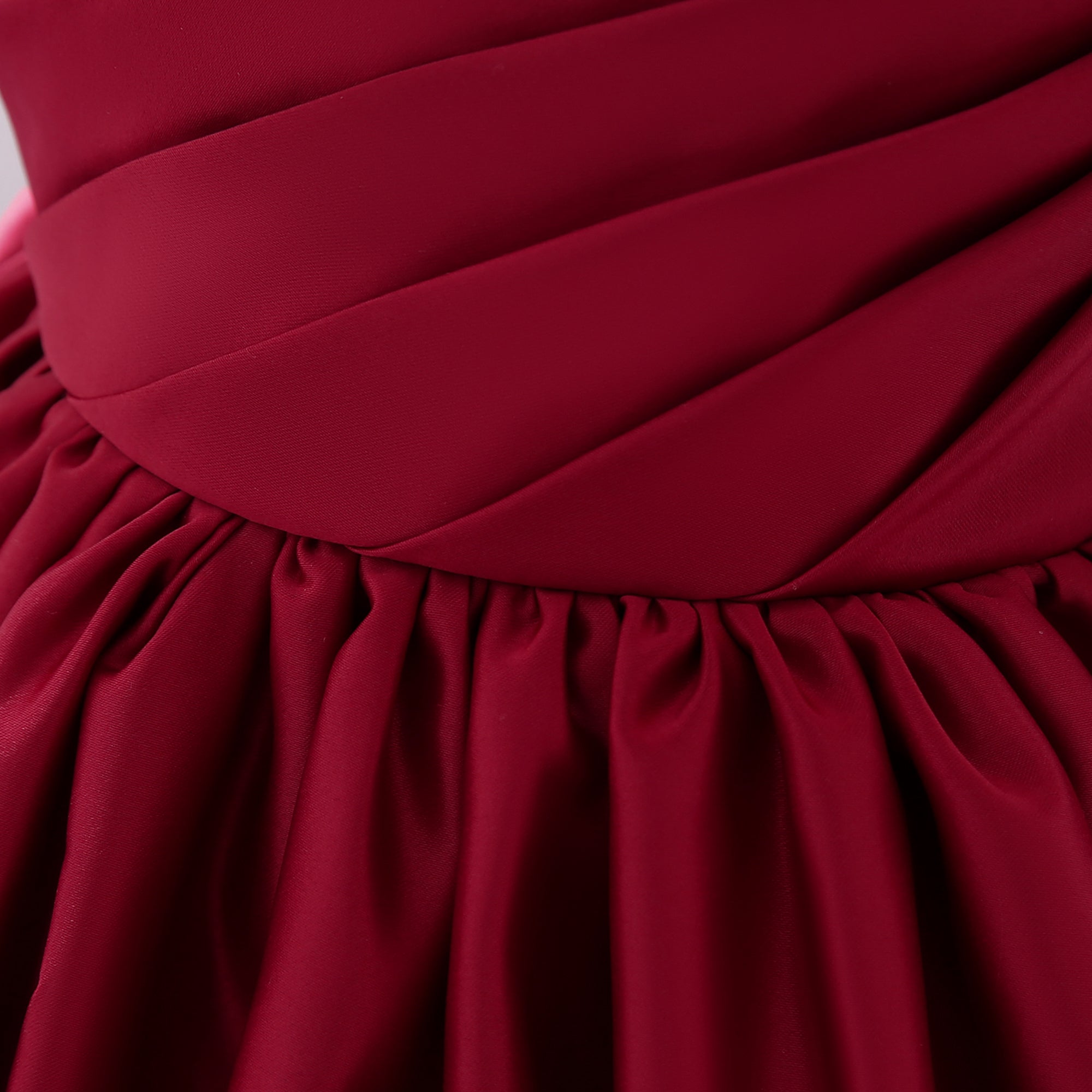 Maroon & rosewood Fit & Flare Dress