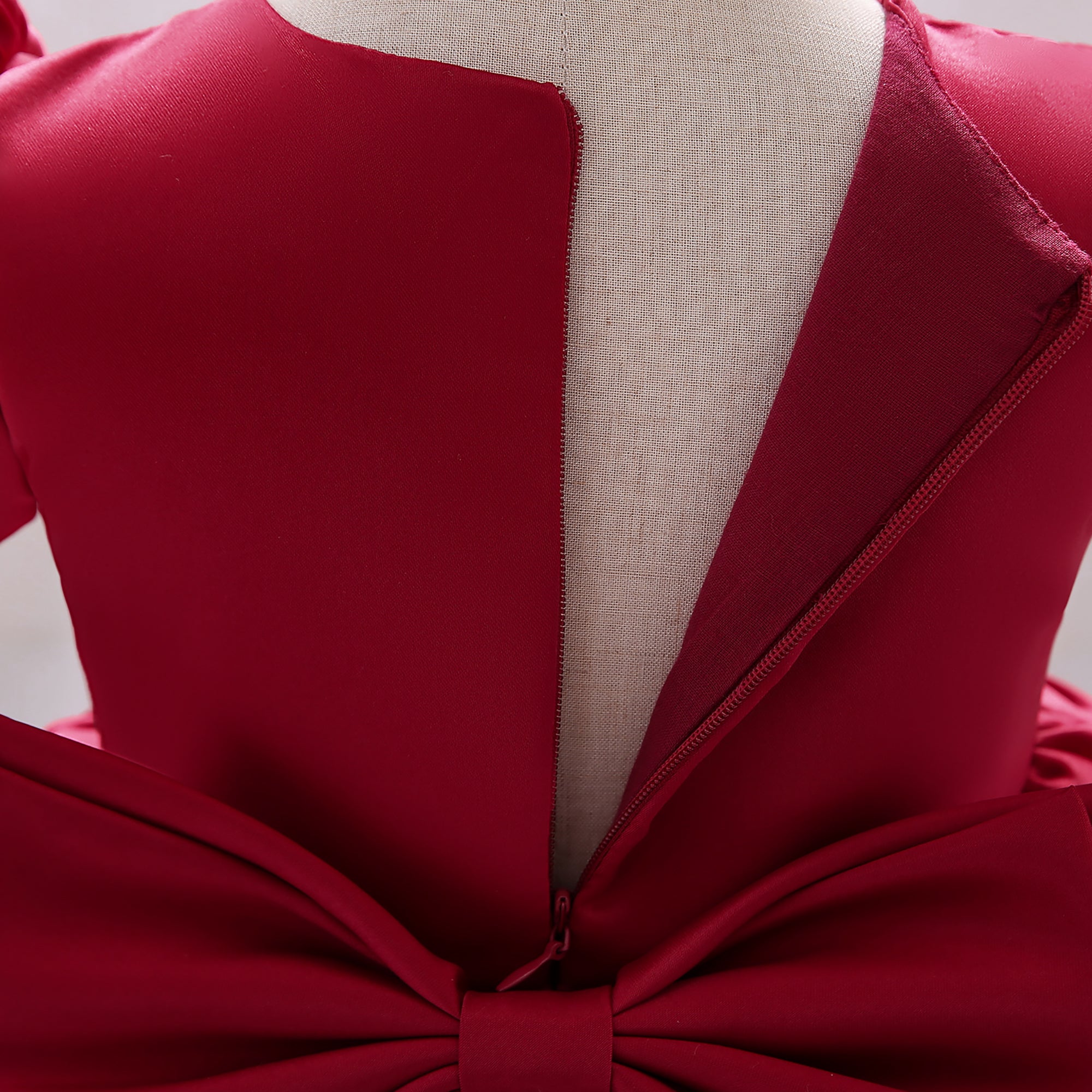 Maroon & rosewood Fit & Flare Dress