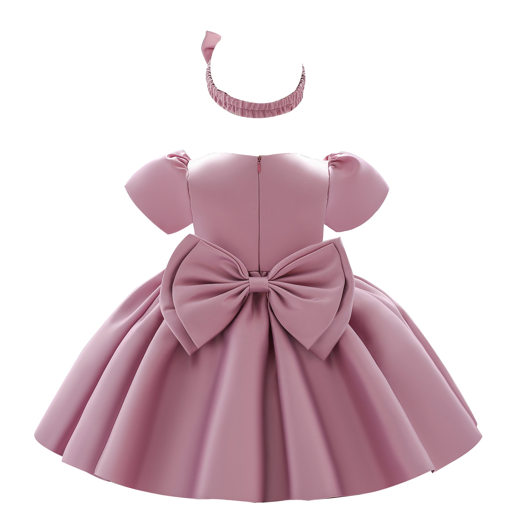 Pink & english lavender Fit & Flare Dress