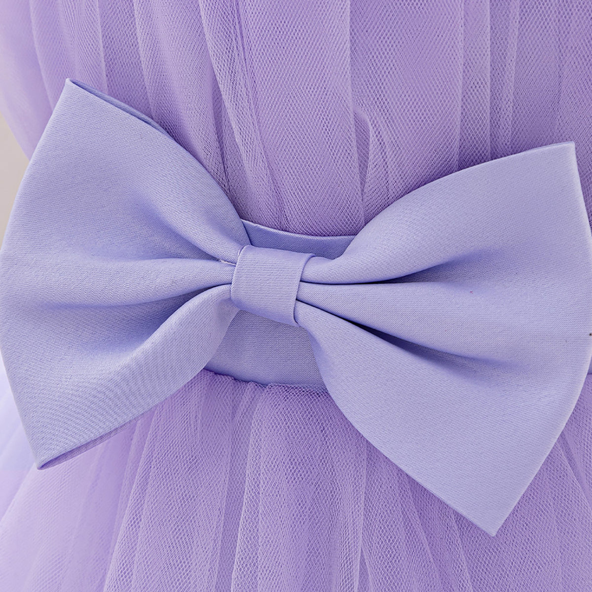 Girls Ruffled Balloon Dress