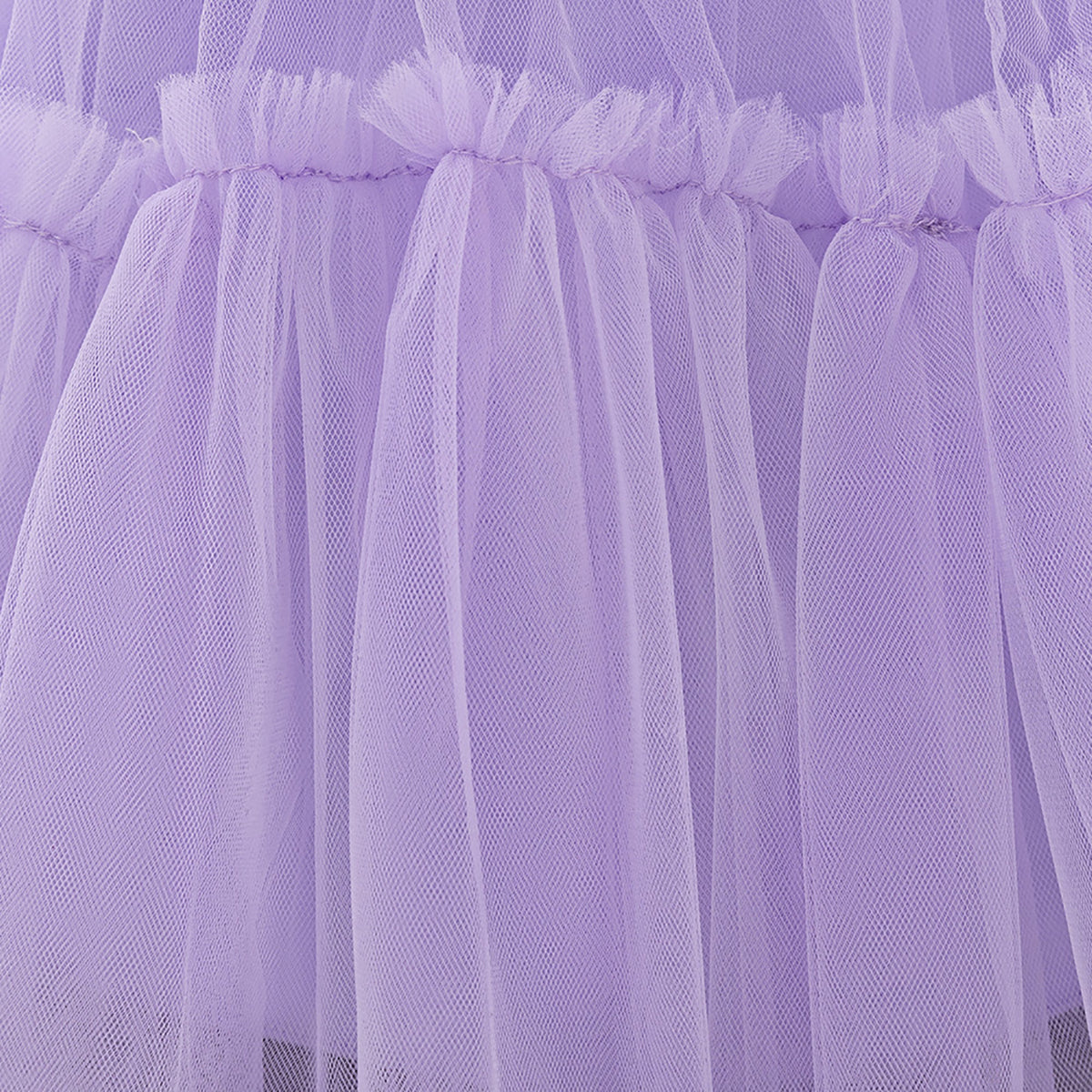 Girls Ruffled Balloon Dress