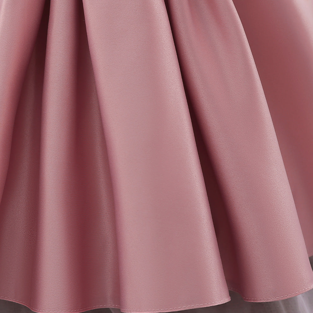 Girls Pink Balloon Party Dress