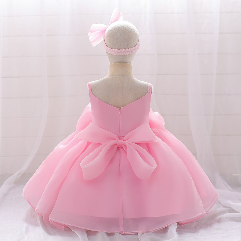 Pink Infant Girls Balloon Dress