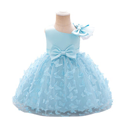 Girls Applique Fit & Flare Dress