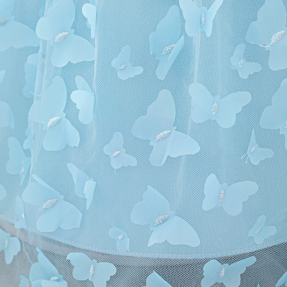 Girls Applique Fit & Flare Dress