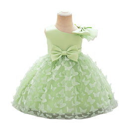 Girls Applique Fit & Flare Dress