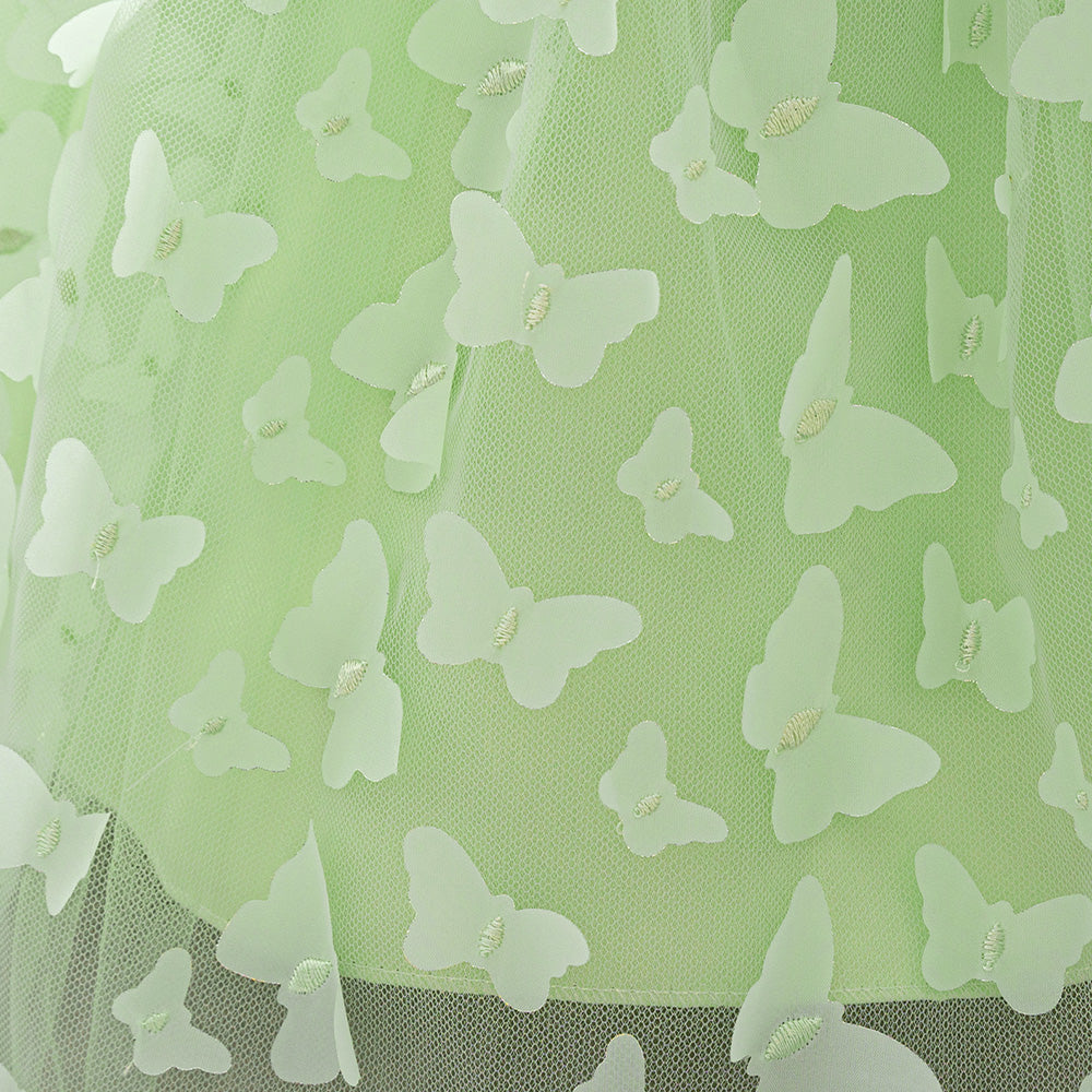 Girls Applique Fit & Flare Dress