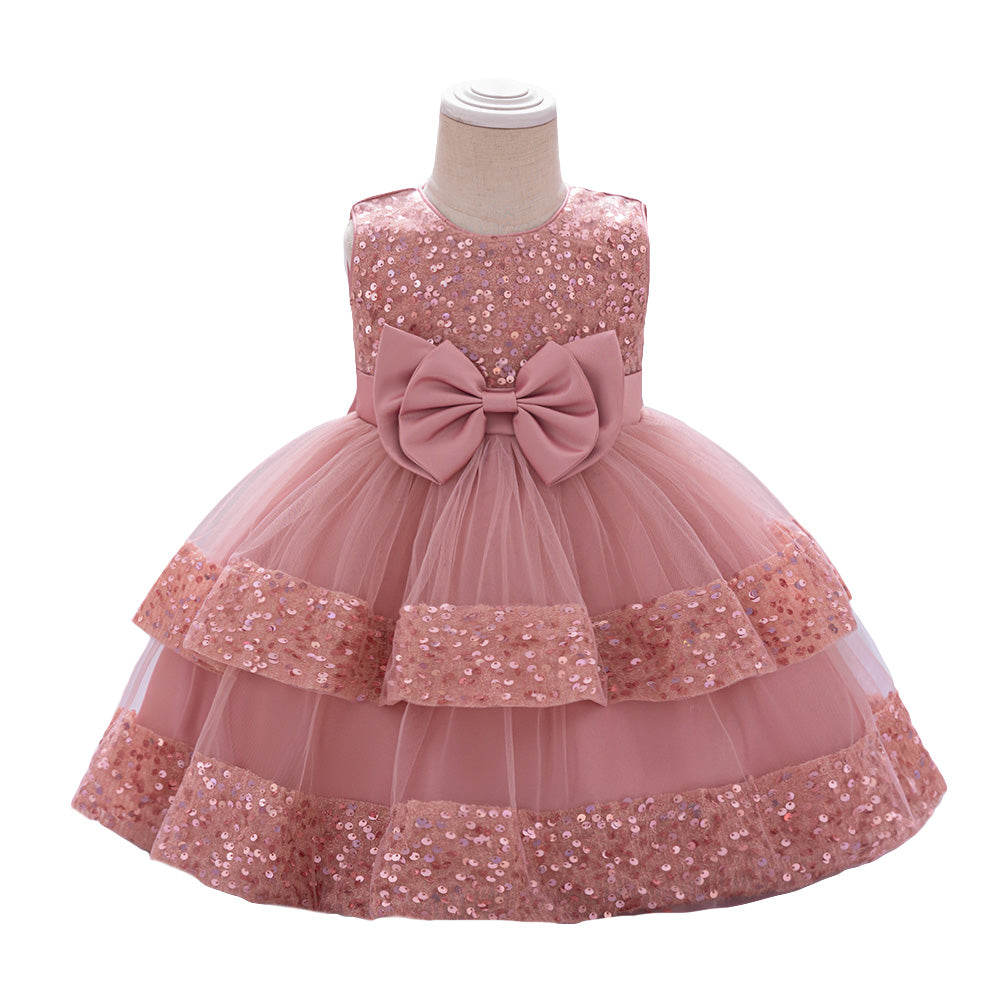 Girls Embellished Fit & Flare Dress