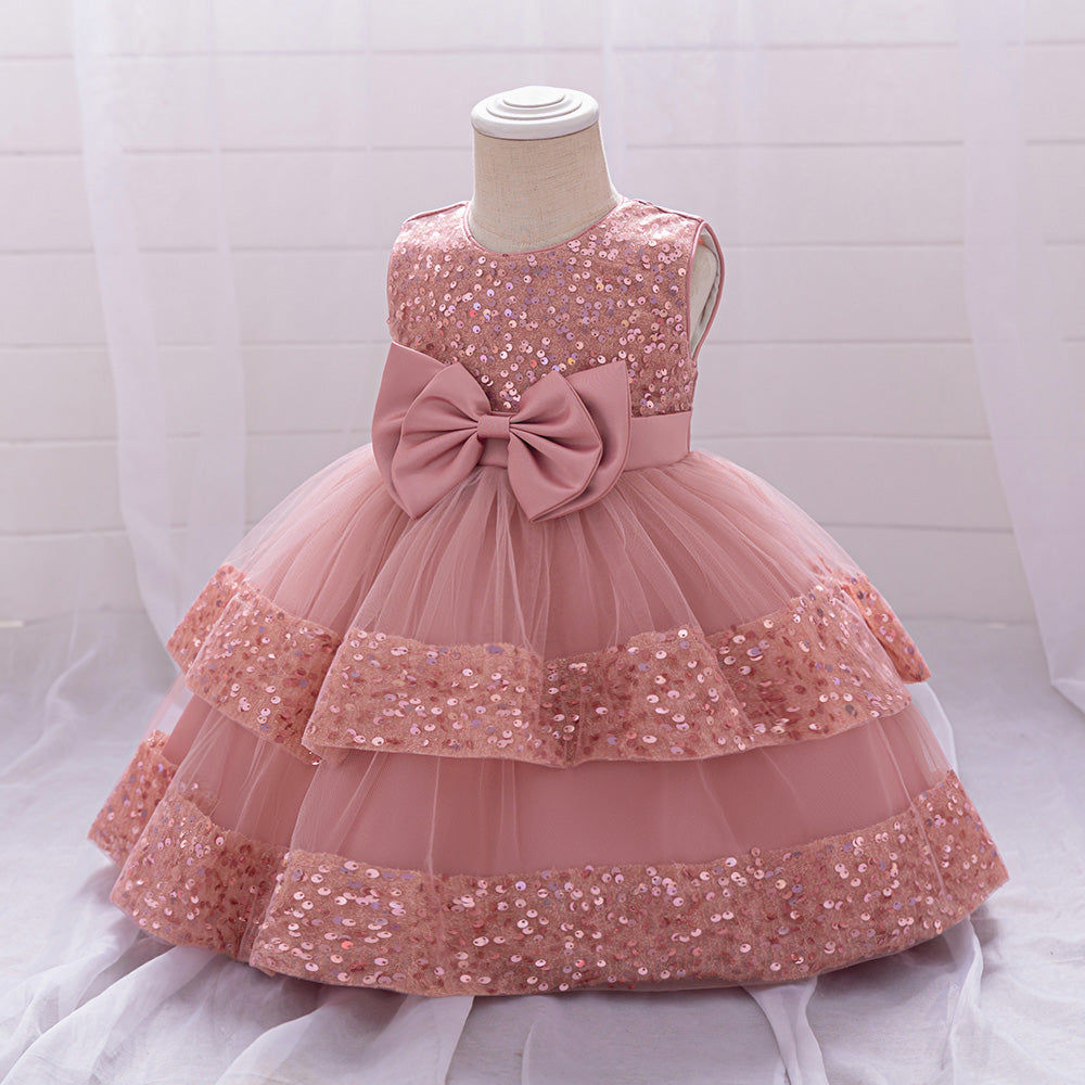 Girls Embellished Fit & Flare Dress