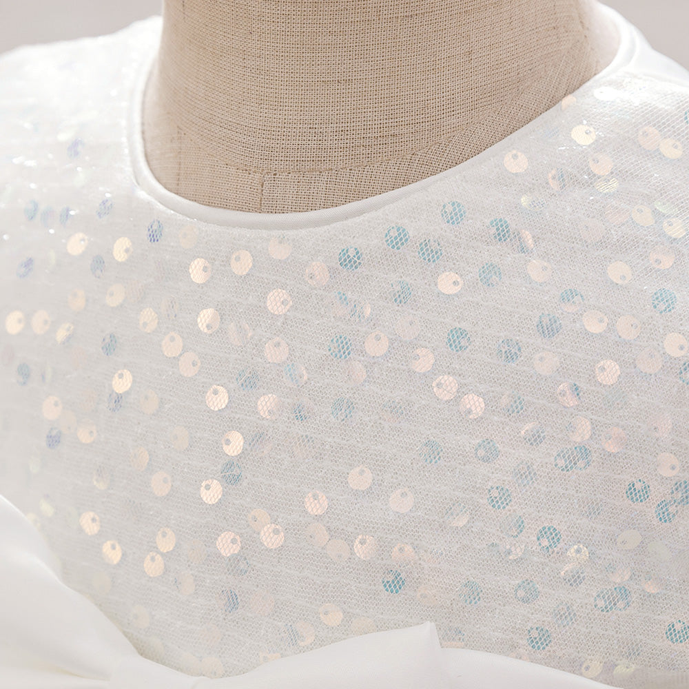 -Girls Embellished Fit & Flare Dress