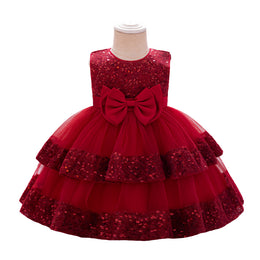 Girls Embellished Fit & Flare Dress