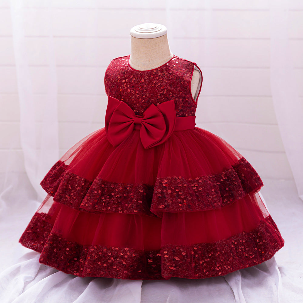 Girls Embellished Fit & Flare Dress