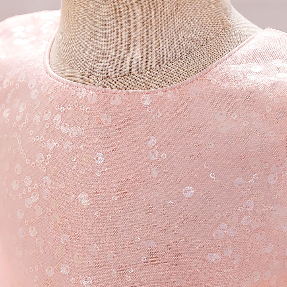 Girls Embellished Fit & Flare Maxi Dress