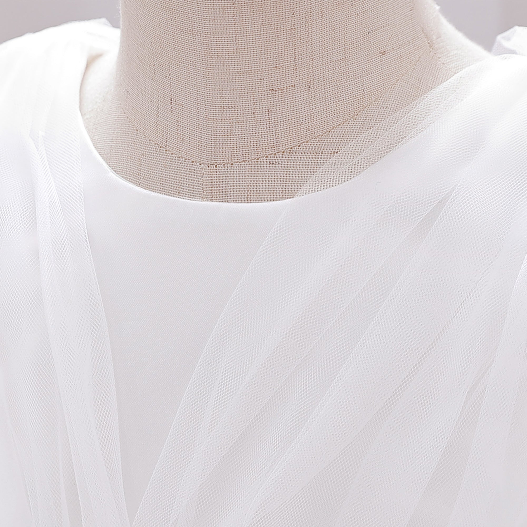 Girls Round Neck  A-Line Dress