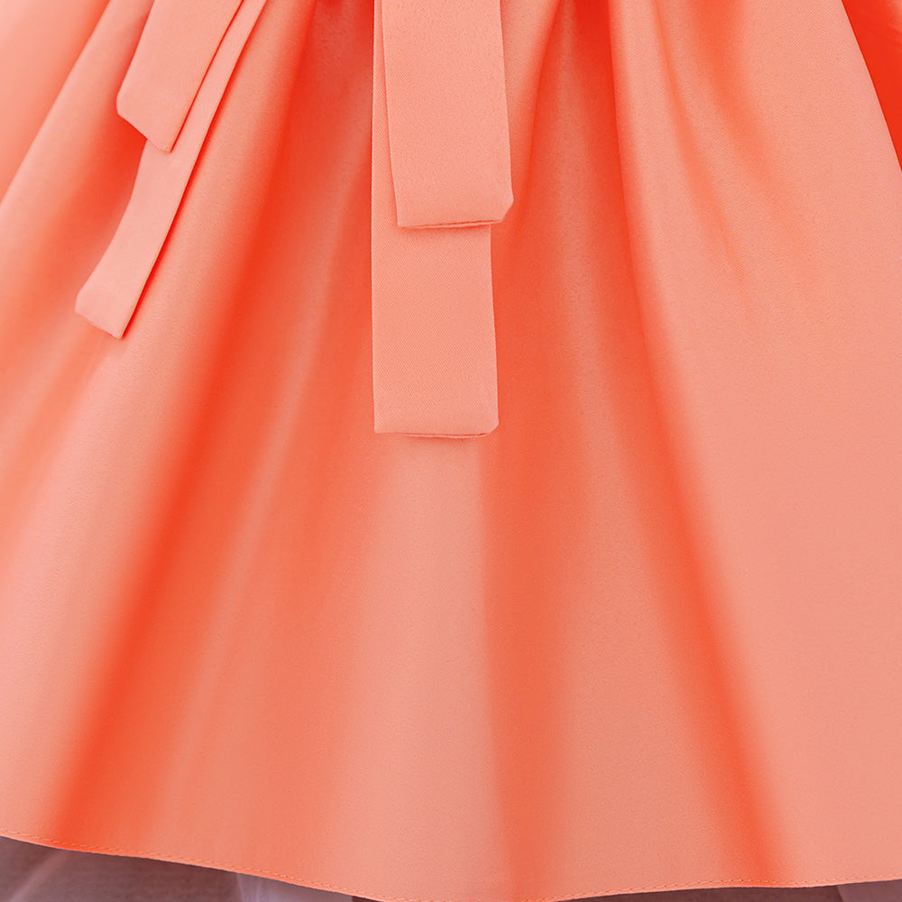 Girls Fit & Flare Balloon Dress
