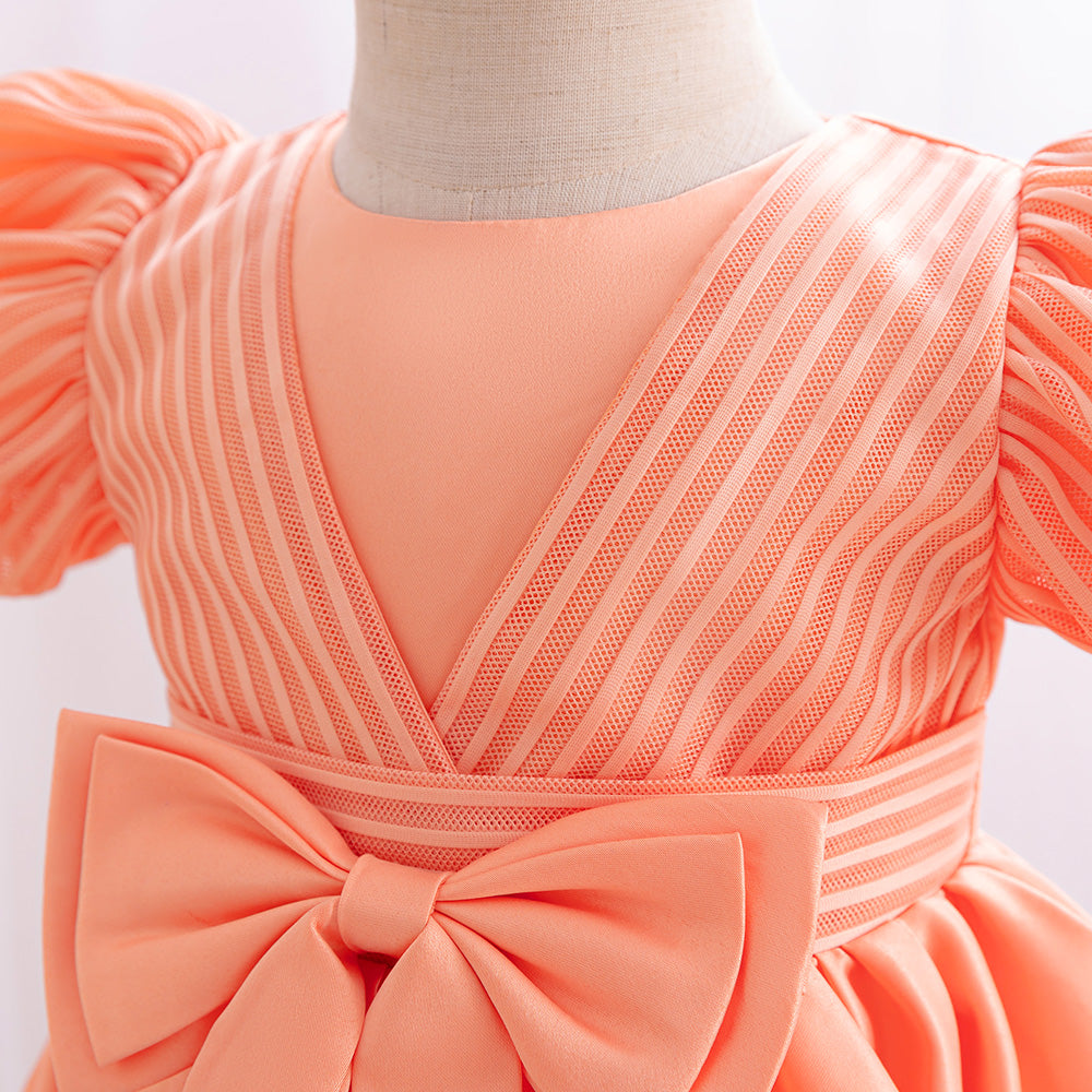 Girls Fit & Flare Balloon Dress