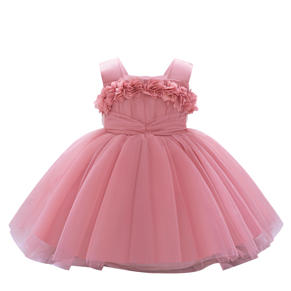 Applique Fit & Flare Dress