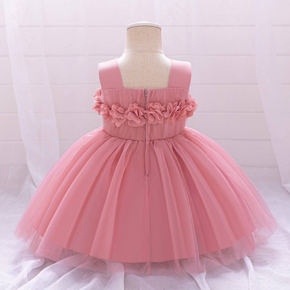 Applique Fit & Flare Dress