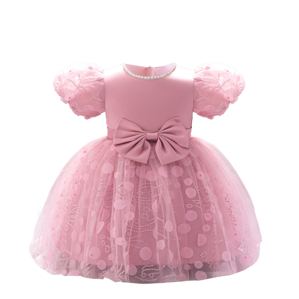 Embellished Applique Fit & Flare Dress