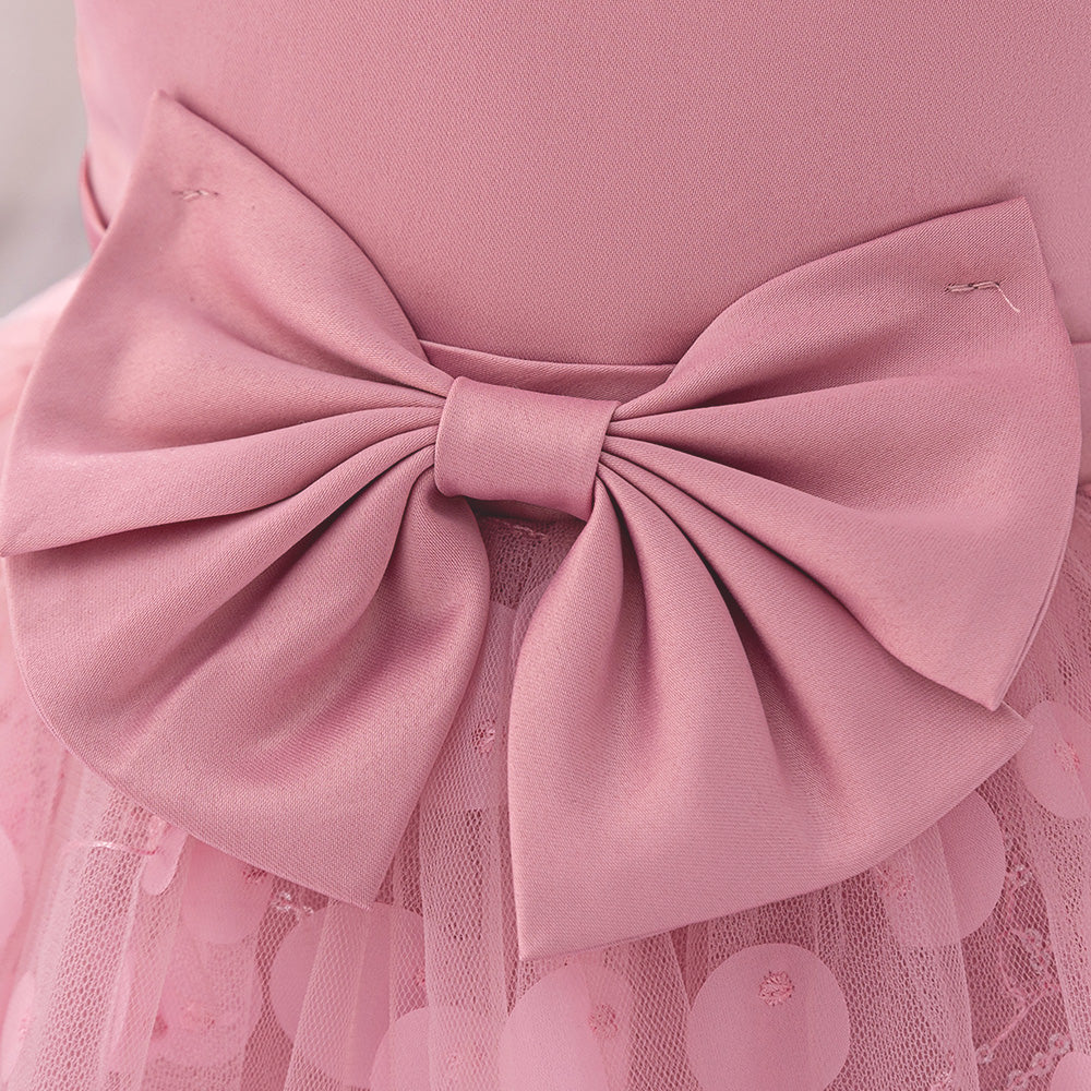 Embellished Applique Fit & Flare Dress