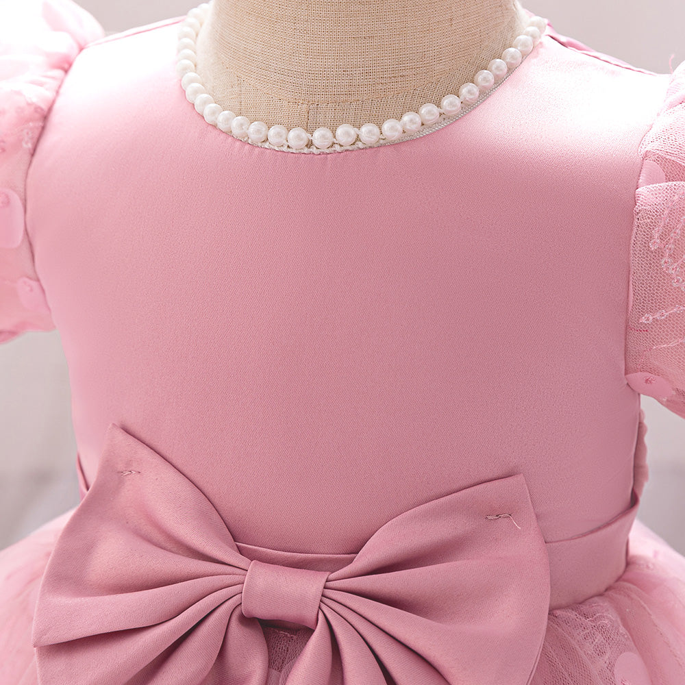 Embellished Applique Fit & Flare Dress