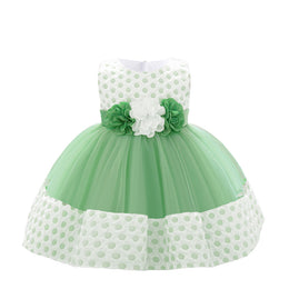Applique Balloon Dress
