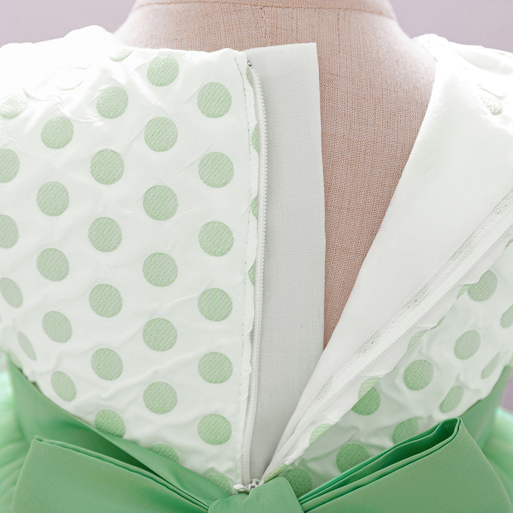 Applique Balloon Dress