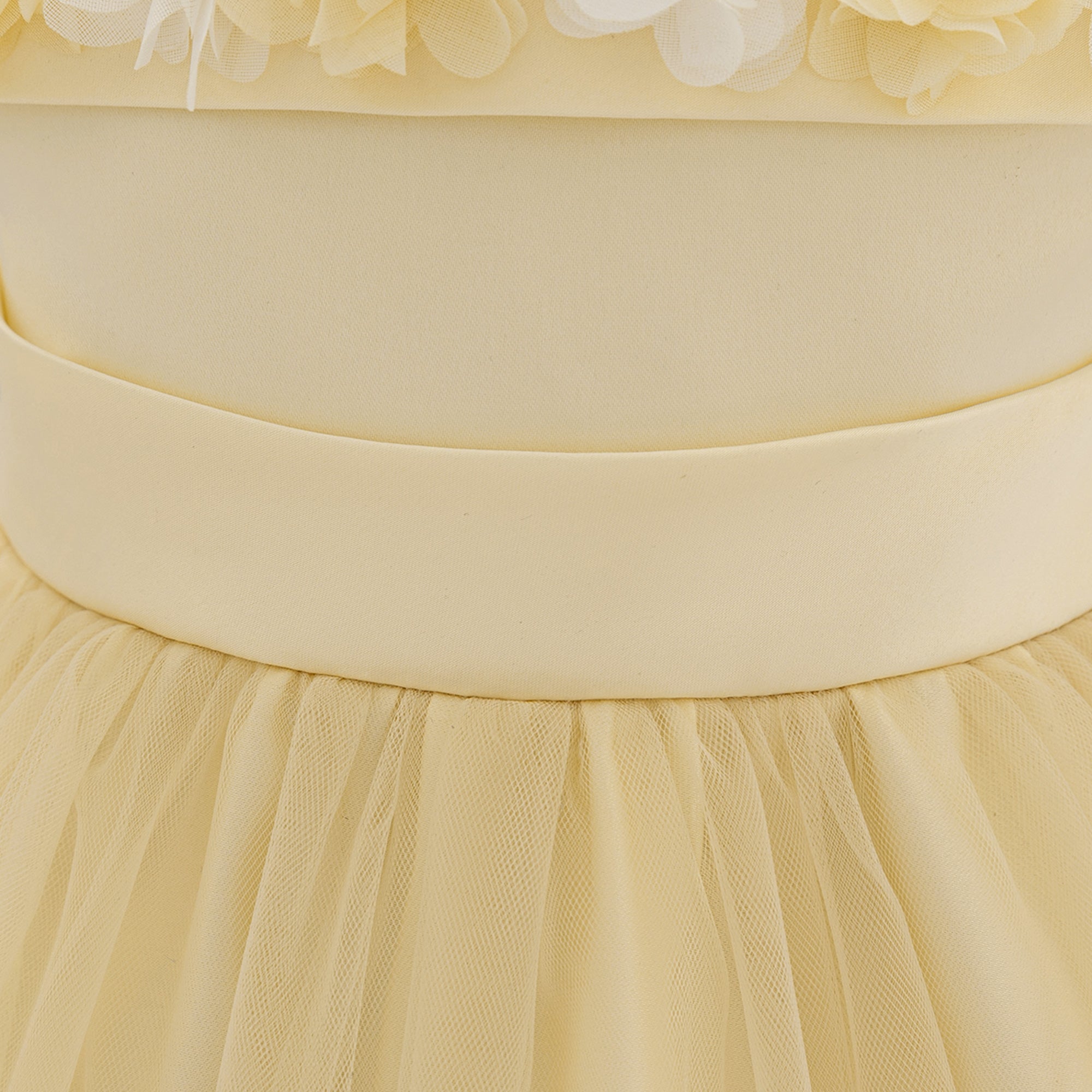 Girls Applique Midi Dress