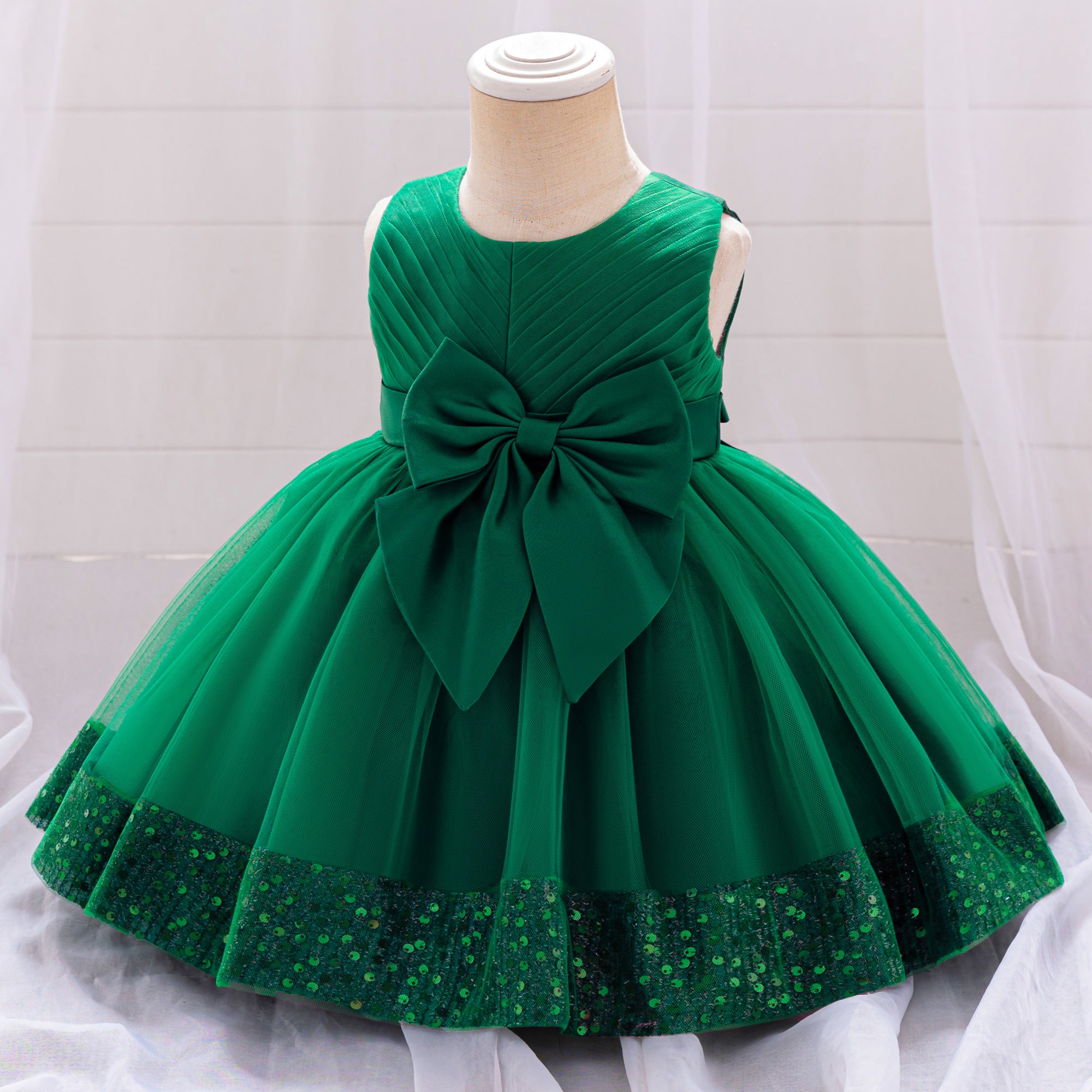 Girls Balloon Dress