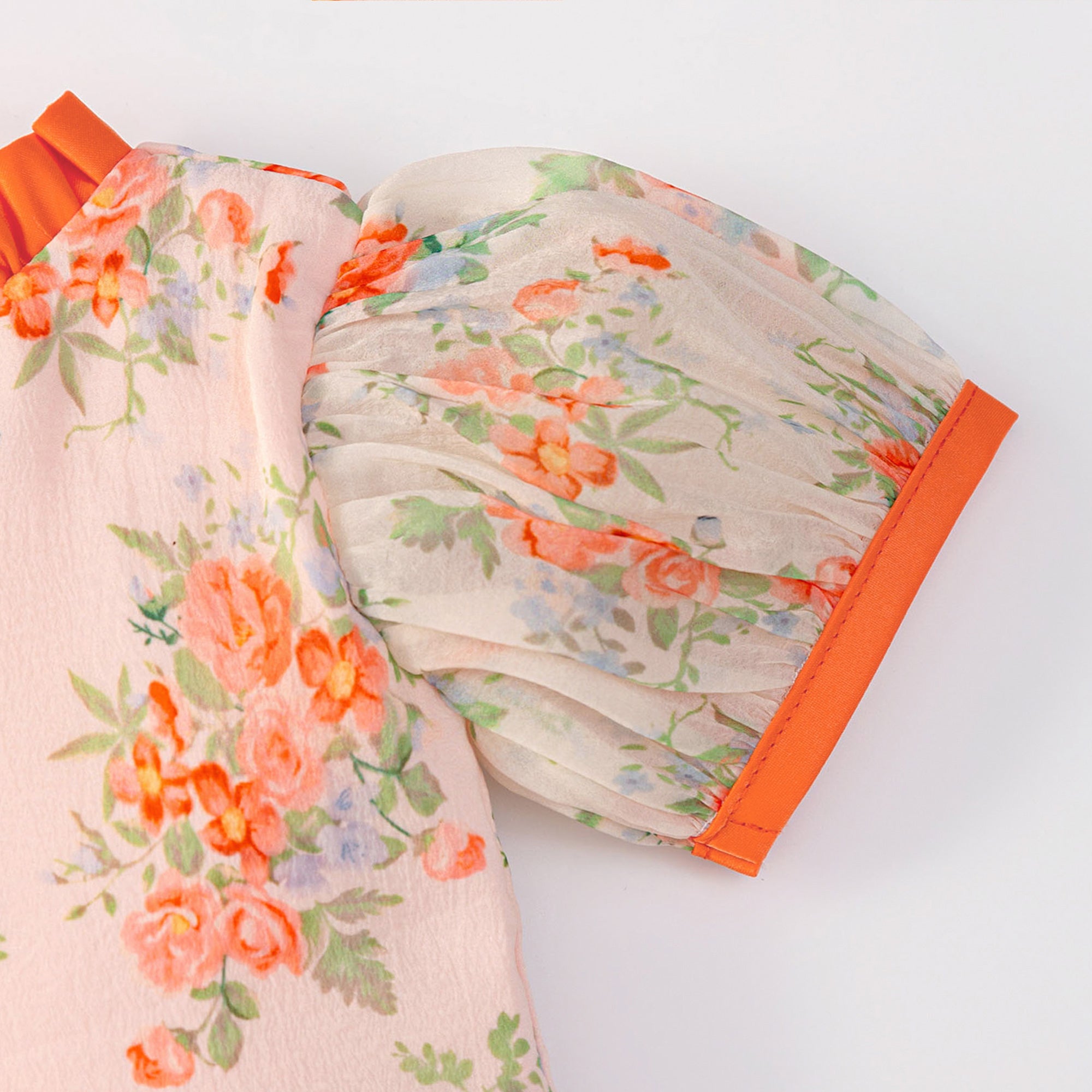 Infant Girls Printed Short Sleeve Bodysuit