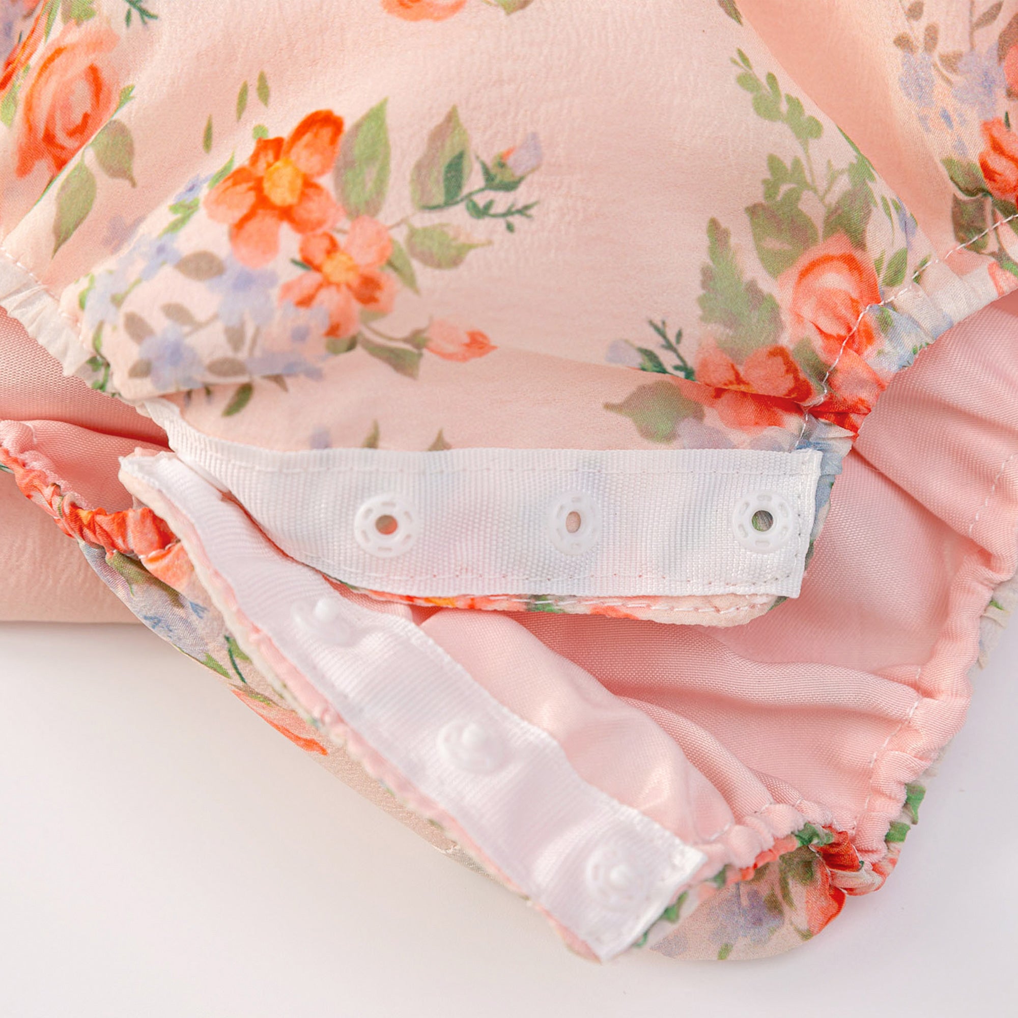 Infant Girls Printed Short Sleeve Bodysuit