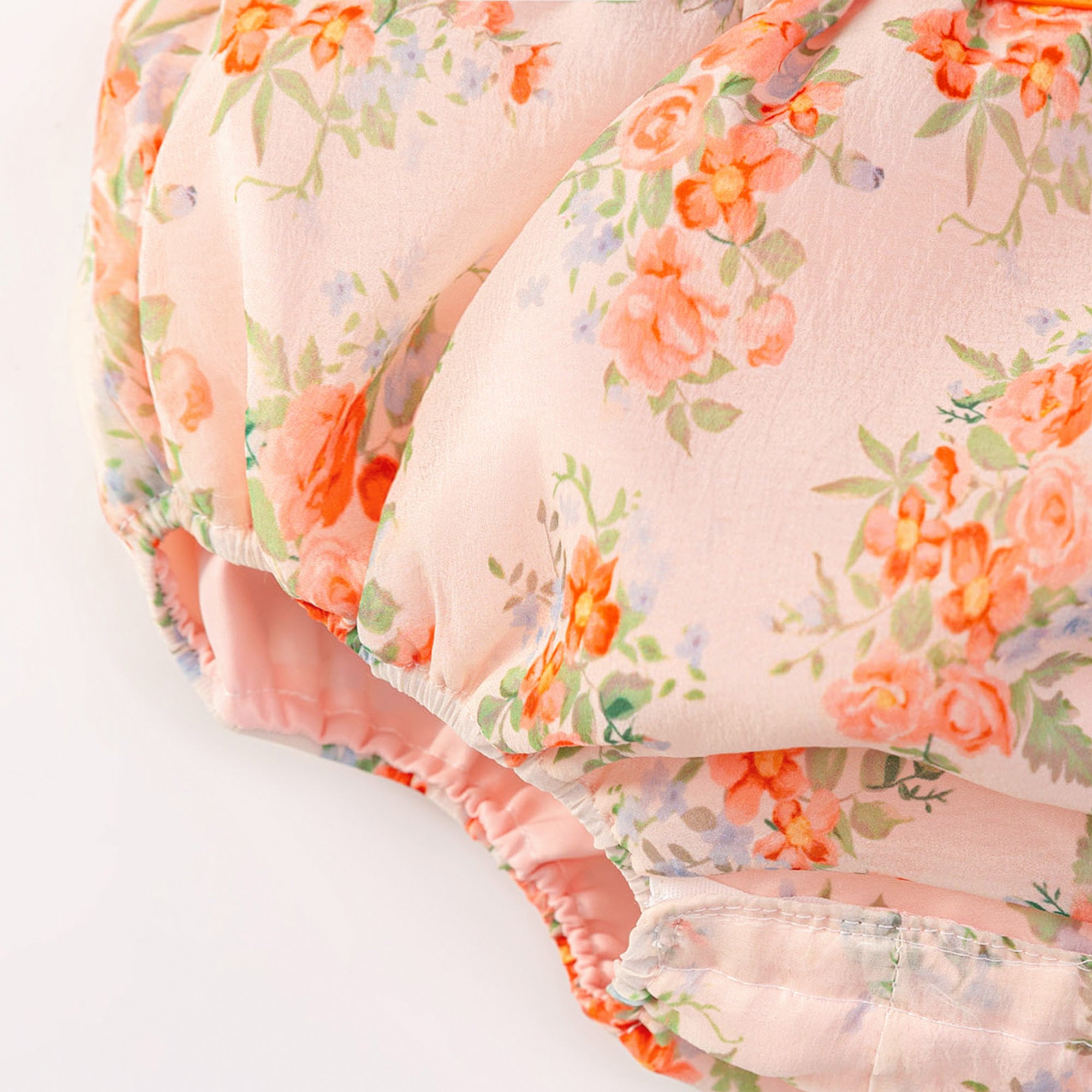 Infant Girls Printed Short Sleeve Bodysuit
