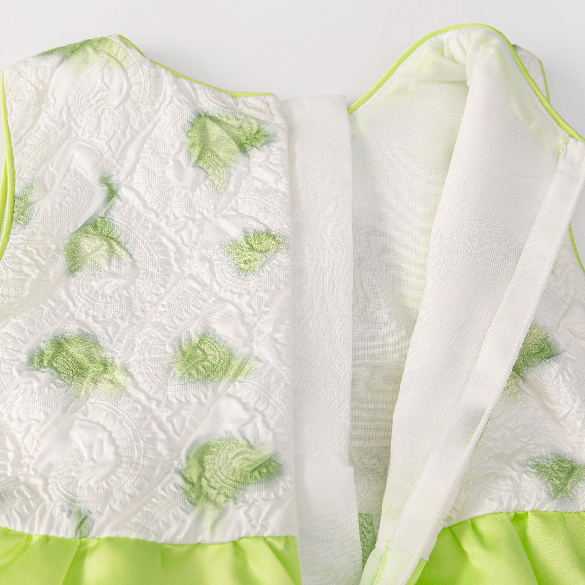 Infant Girls Printed Ruffle Bodysuit