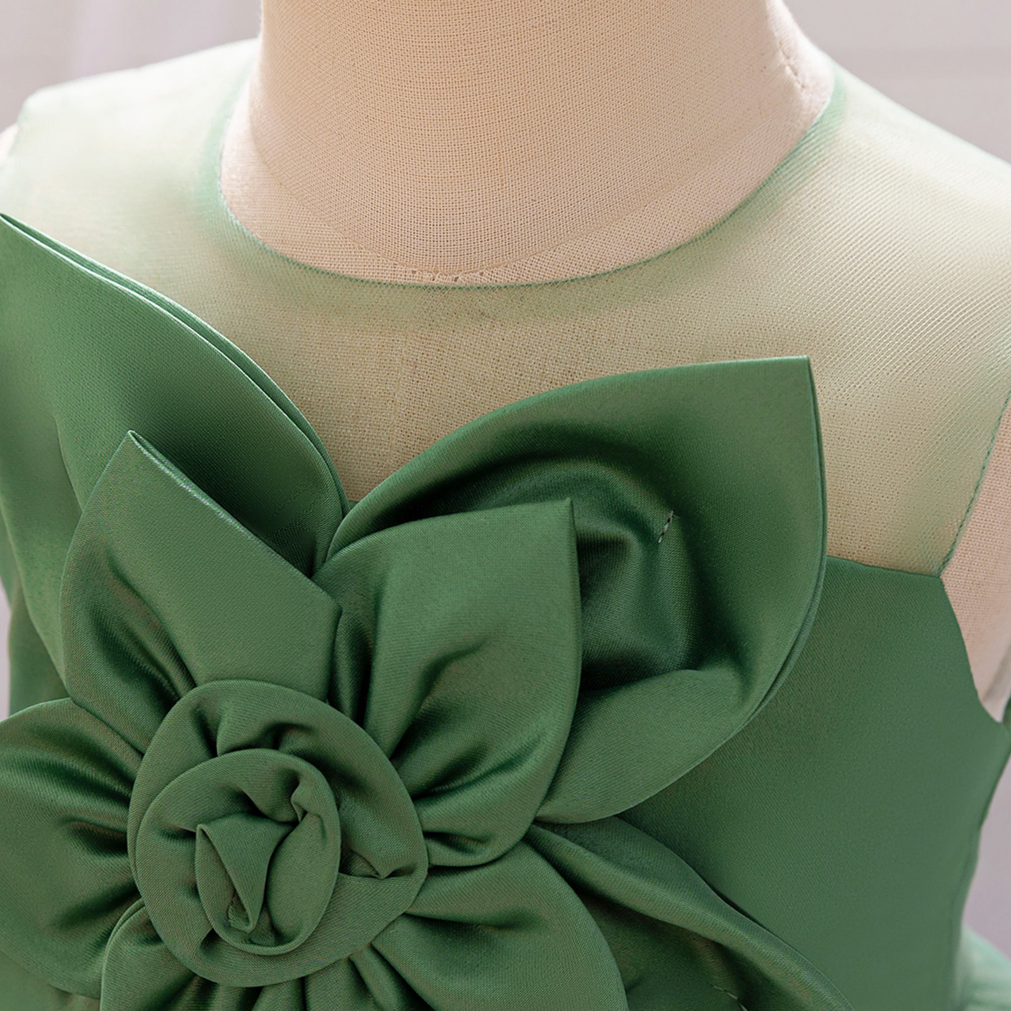 Girls Ruffled Fit and Flare Dress