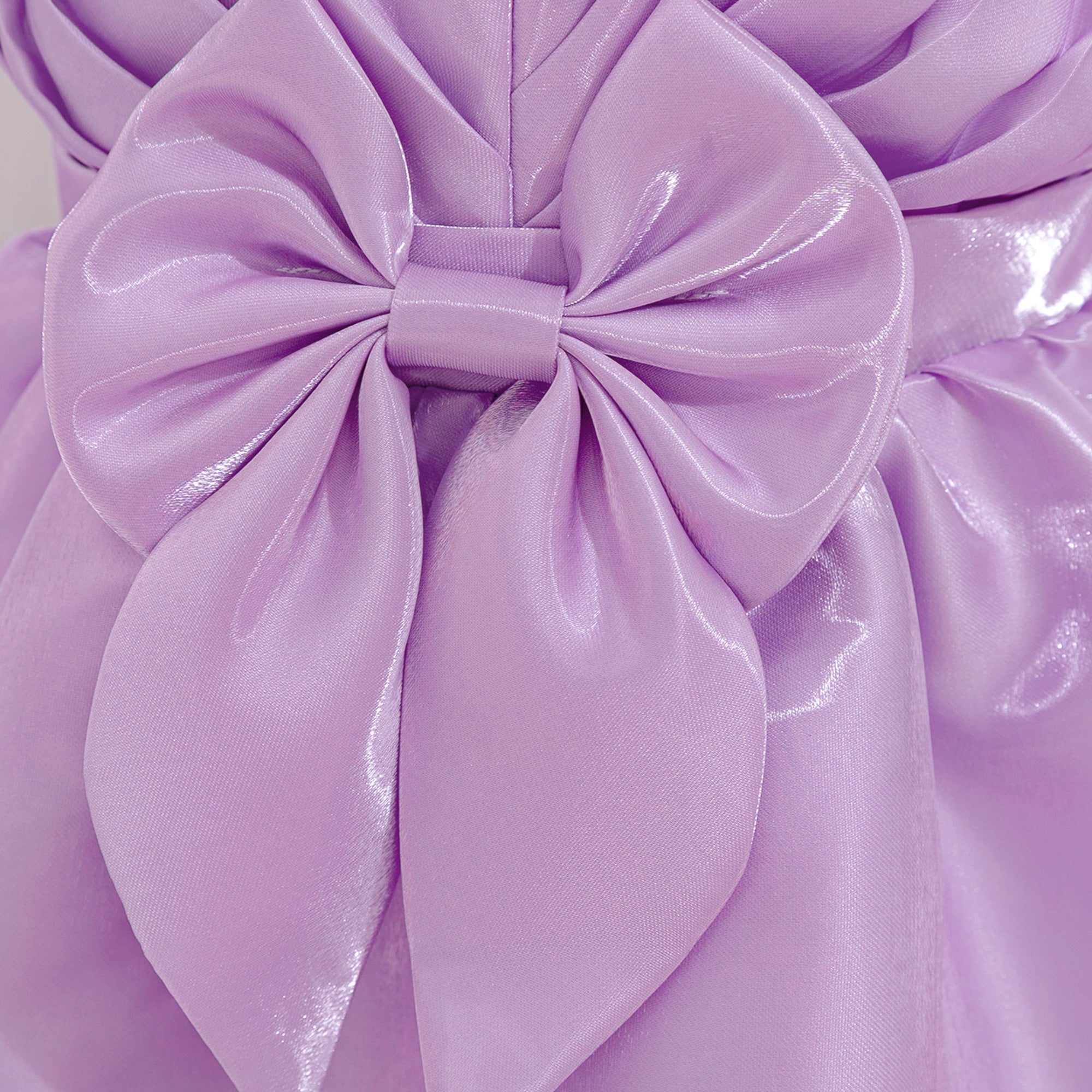 Girls Round Neck Gown Dress